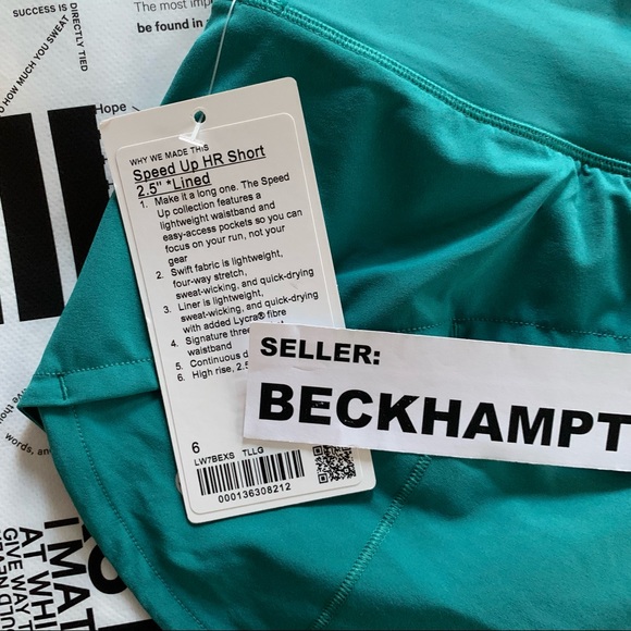 ❌SOLD❌Lululemon SPEED UP HIGH-RISE SHORT 2.5” - Picture 3 of 4